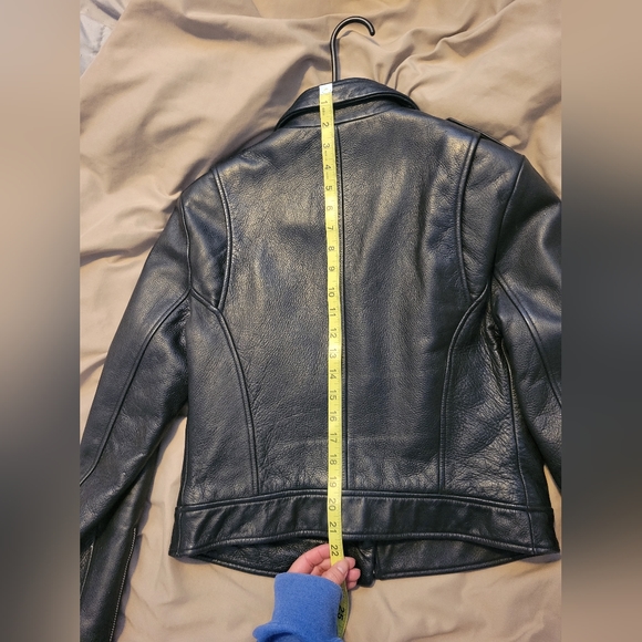 Wilson's cropped motorcycle jacket - Picture 2 of 9